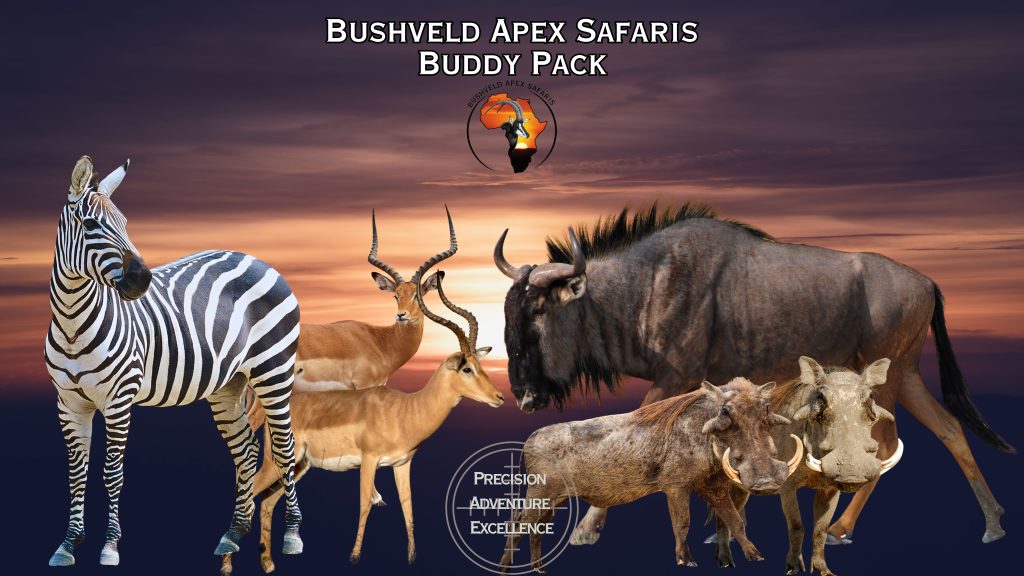 buschveld apex safari buddy package